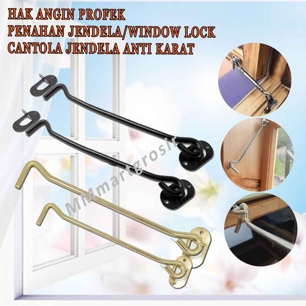 Hak Angin Profek / Penahan Jendela / Window Lock / Anti Karat