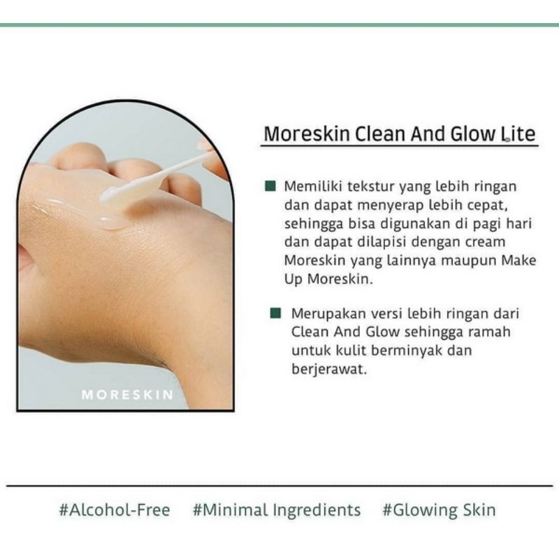 Moreskin Clean and Glow Lite