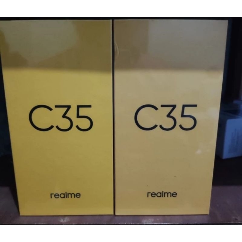 Realme C35 4/128 garansi resmi