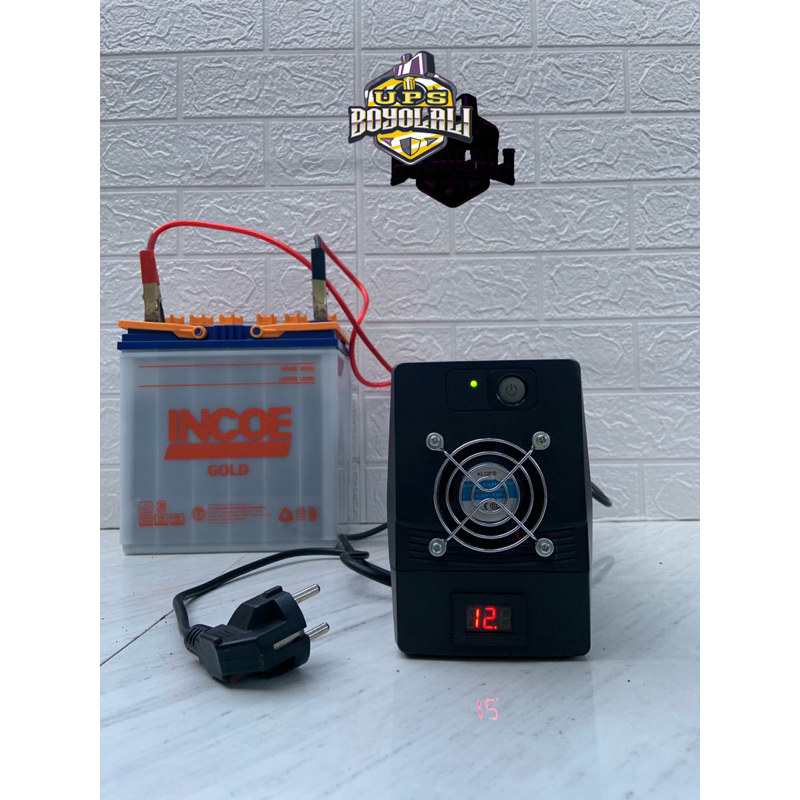 UPS Modifikasi aki luar PROLINK 650Va 12v 360watt max