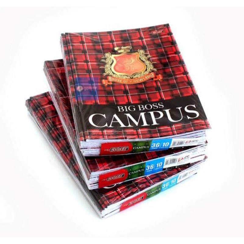 

BUKU BIG BOSS, 1 PACK ISI 10 [36 lembar] buku tulis