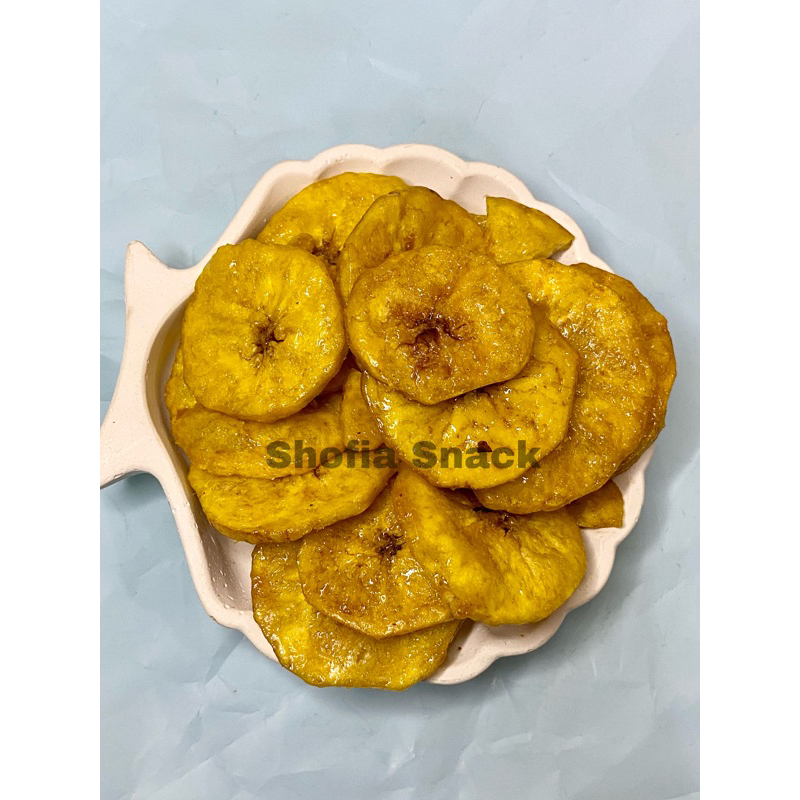 

Keripik pisang manis 250 gr