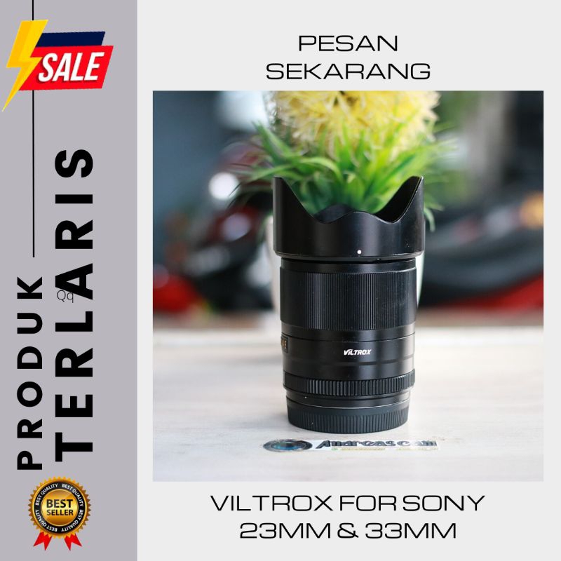 LENSA VILTROX 23MM -  33MM F1.4 XF STM FOR SONY  MULUS