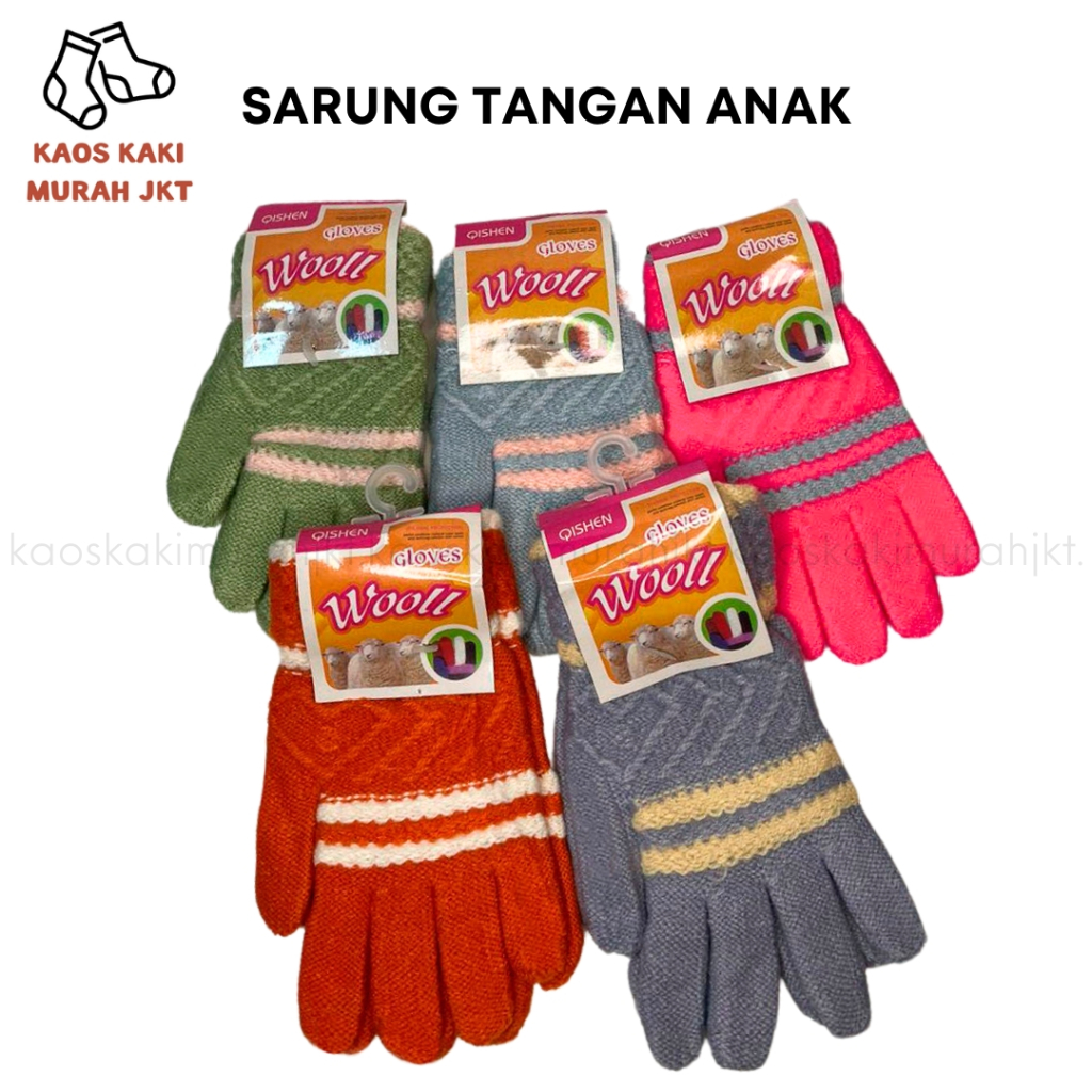 Sarung Tangan Anak Umur 6-10 Tahun