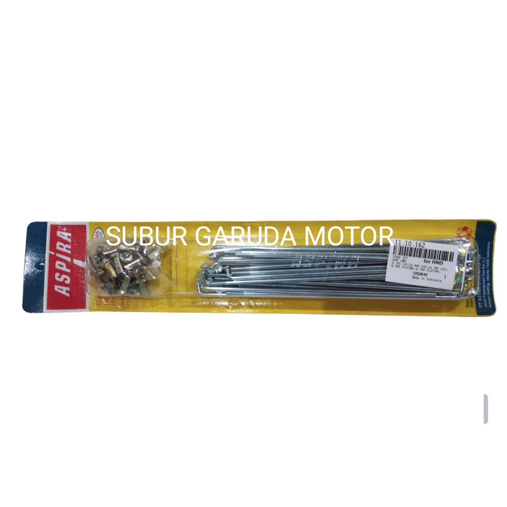 JARI JARI GL PRO TIGER GL 100 MAX SMASH SHOGUN TORNADO RC VELG BELAKANG MERK ASPIRA JERUJI KUALITAS 