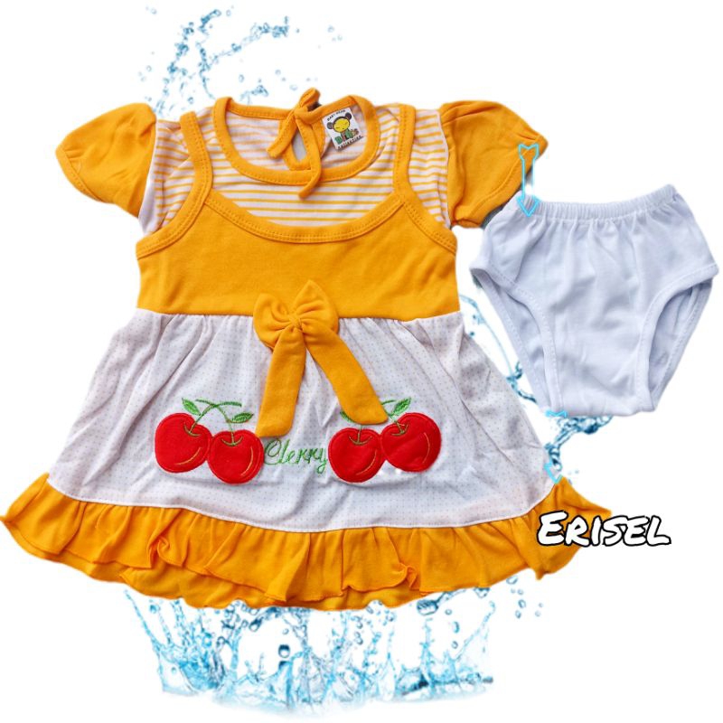 Dress Bayi Perempuan 2-36 Bulan Cantik