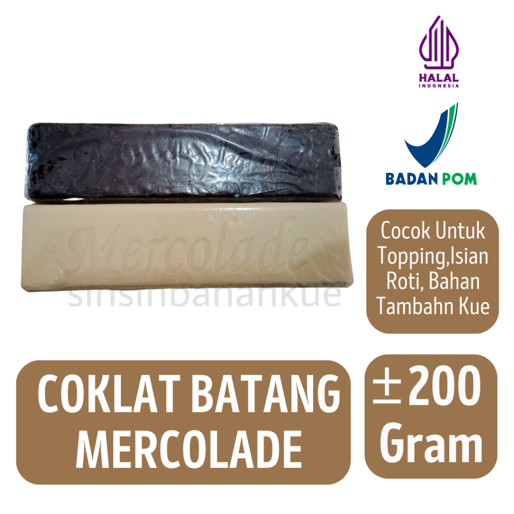 

Cokelat Mercolade Potongan Batang 1 Slice