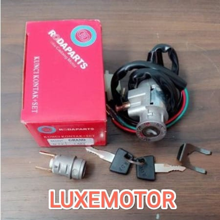 KUNCI KONTAK KEY SET PLUS KUNCI JOK ASTREA GRAND LEGENDA KOMPLIT NON ORI