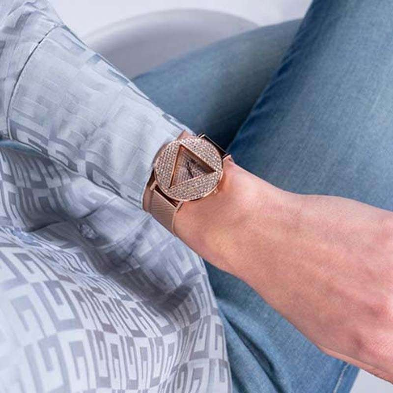 promo terbaru Guess Watches GW0477L3 Original  Jam Tangan Wanita Analog Rose