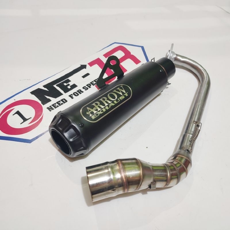 Knalpot Racing Arrow Aerox New Nmax Old Pcx 150 Lexi Vario 125 Scoopy Beat Genio Xride Dll