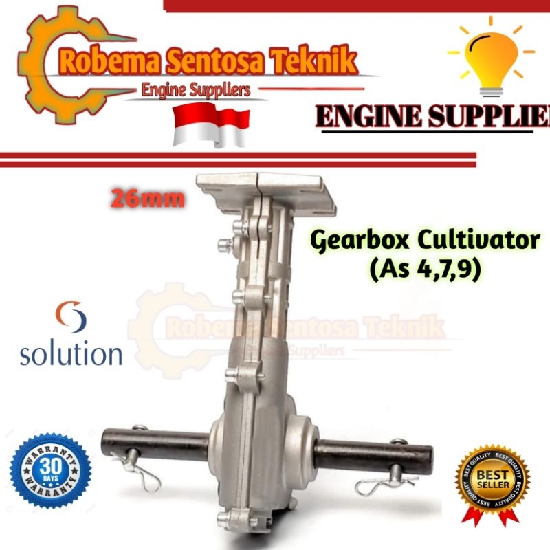 CULTIVATOR GEAR BOX MESIN POTONG RUMPUT AS SEGI