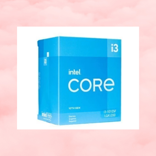 CPU PROSESOR INTEL LGA 1200 GEN 10 i3-10105F Box