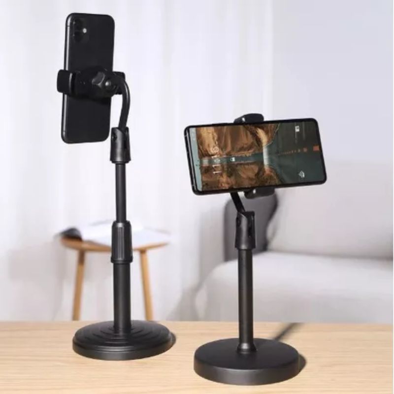 Phone Holder Standing L7 / Holder Berdiri HP / Alat Selfie Live / Tongsis Standing