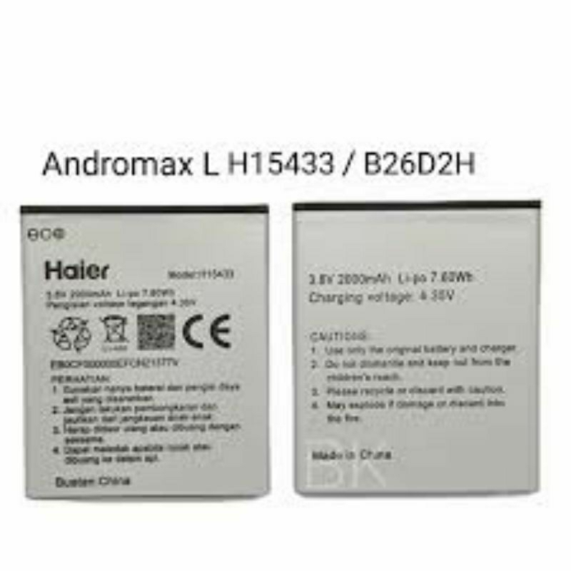 batre hp andromax L B26D2H ori cabutan normal