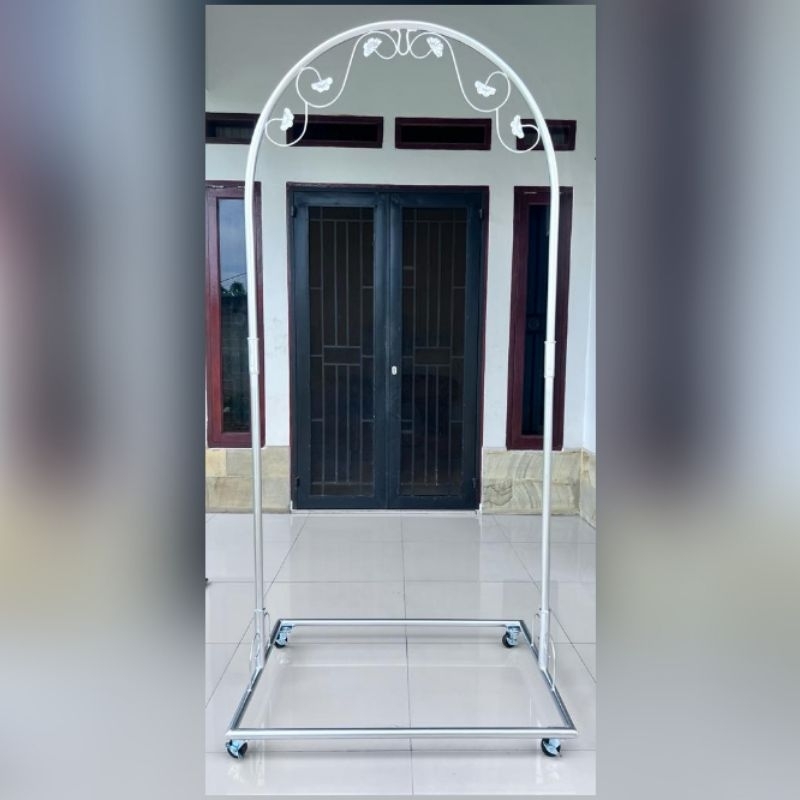 TIANG AYUNAN BAYI RODA KUNCI