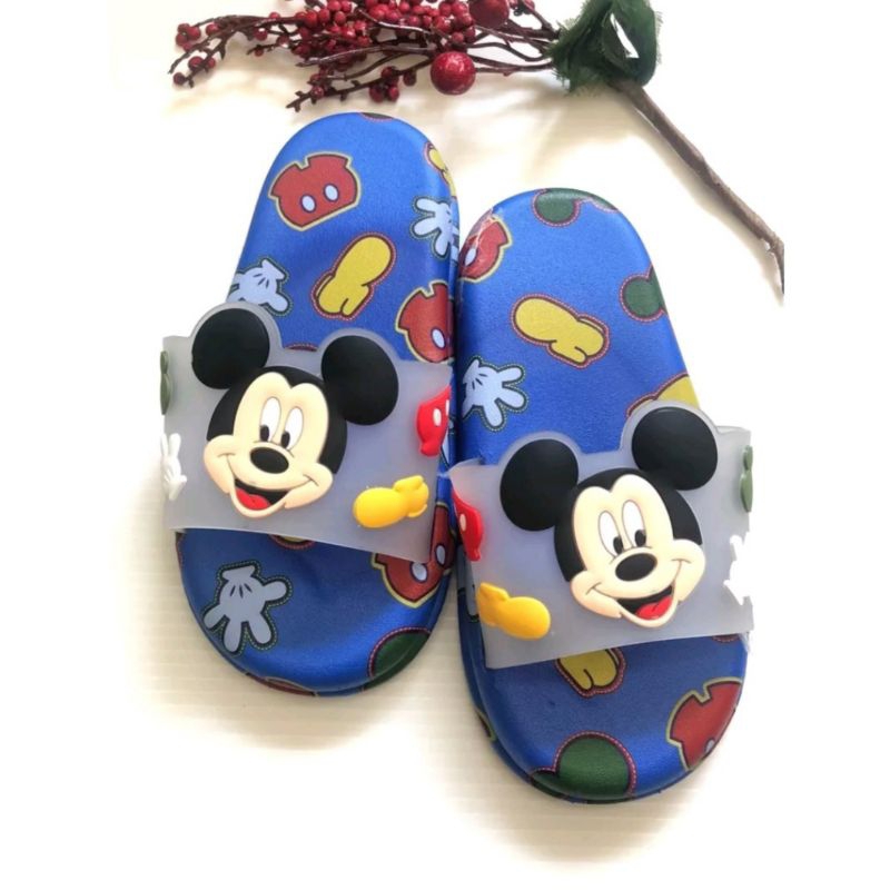 Sandal anak karakter Selop anak perempuan Sandal micky mouse anak