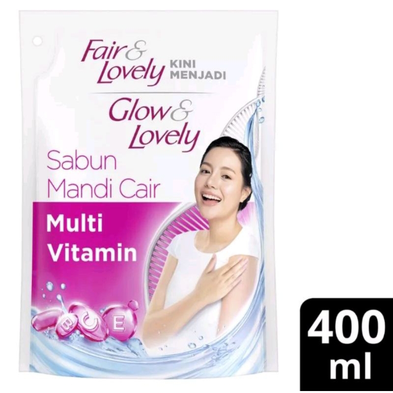 sabun mandi cair fair n lovely 400ml