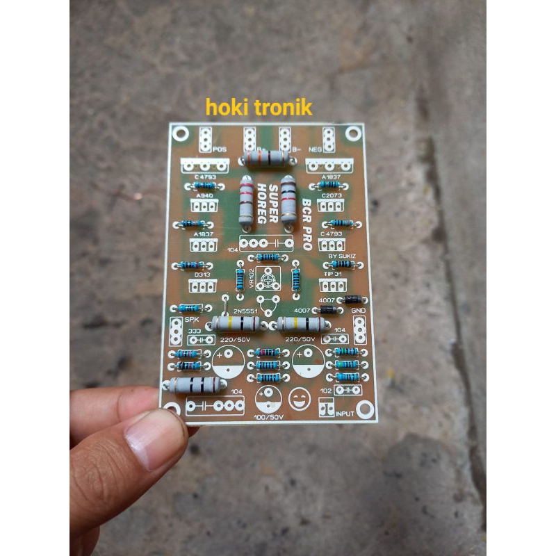 pcb mcrd v2 lengkap resistor