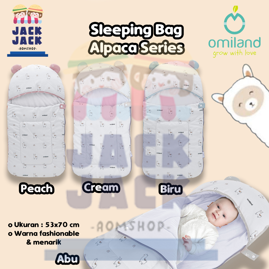 Omiland Sleeping Bag Alpaca Series | Omiland Matras Selimut Alpaca Series