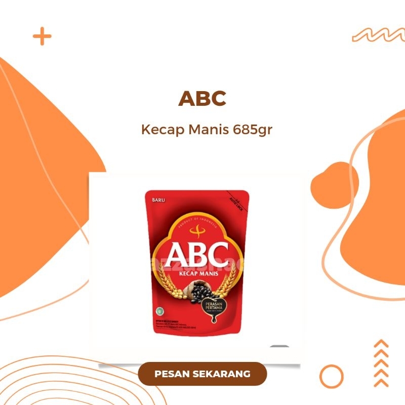 

ABC Kecap Manis Refill 685gr