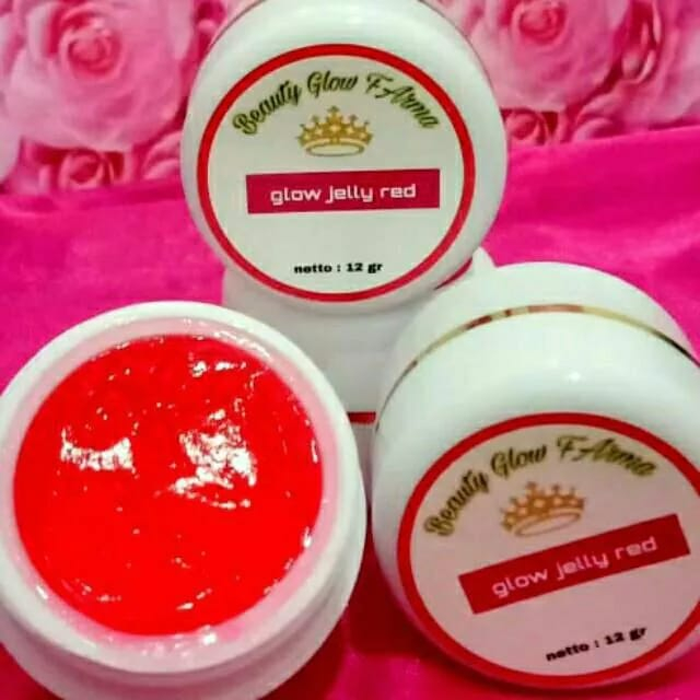 Red jelly glowing beauty glow farma || Red Jelly Glowing wajah