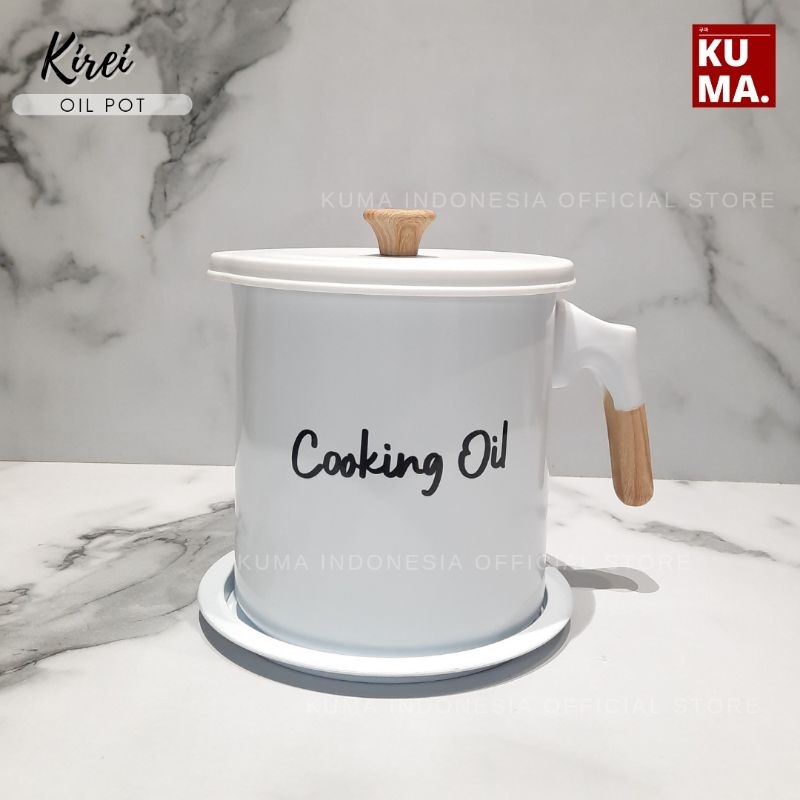 KUMA Kirei Oil Pot Wadah Minyak Dengan Saringan