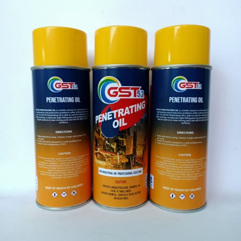 Anti karat pelumas Anti korosi serbaguna Penetrating oil Gst52 400ml