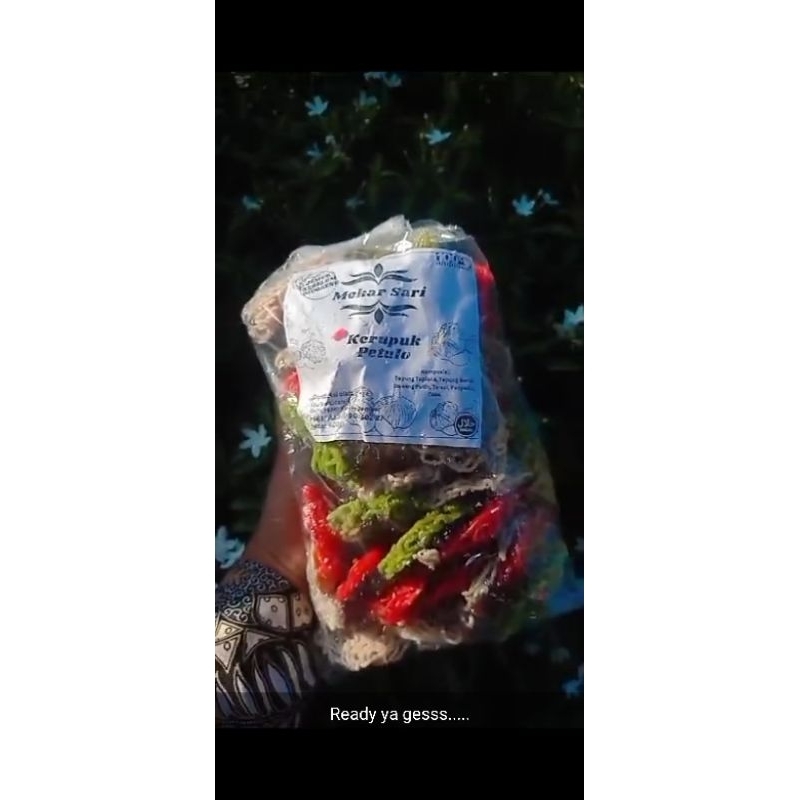 

petulo patolah mentah renyah mekar sari 500gr