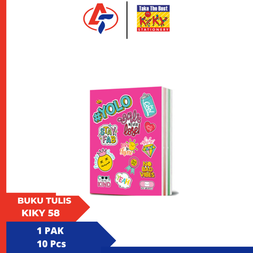 

Buku tulis Kiky 58