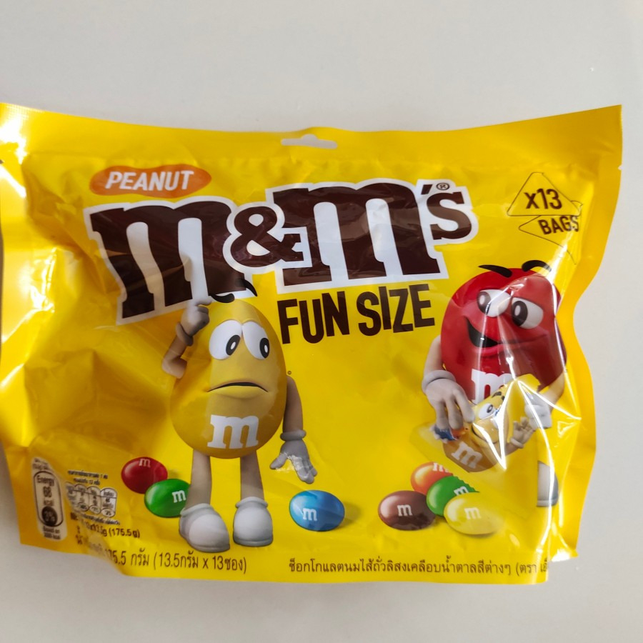 M&amp;m's chocolate fun size peanut