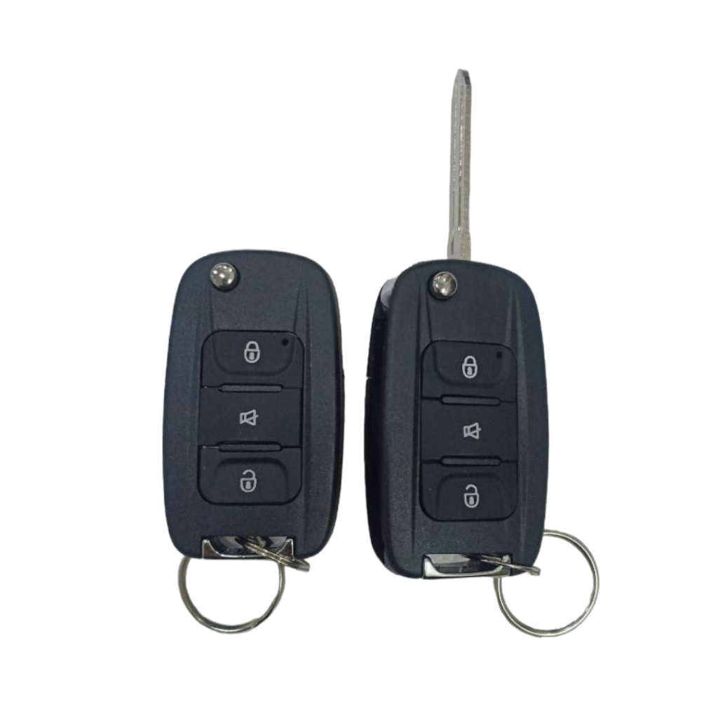 Raiton Alarm Mobil 1 Set Remot Model Kunci Lipat Non Sliding Toyota Avanza Anti Maling Tipe A-1905