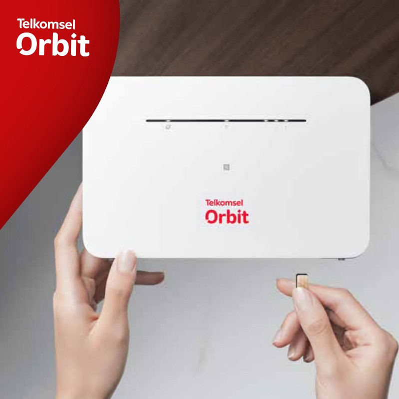 Huawei B311 Orbit Star H1 Modem Router Wifi Telkomsel Fantasix 150Gb