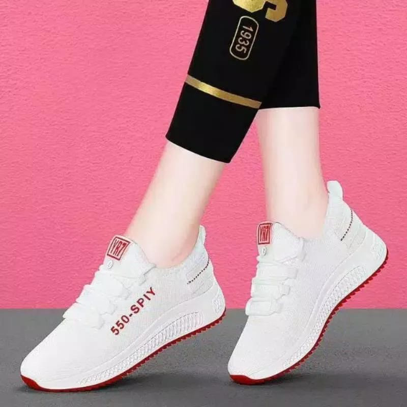 REAL INSTANT TERCEPAT(FREE ONGKIR) REAL PICT SEPATU SNEAKERS IMPORT FASHION WANITA KOREA_ IMPORT SPORT SHOES