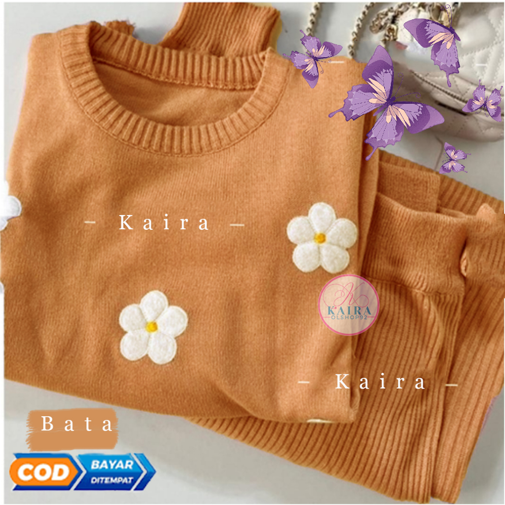 Setelan Rajut Wanita Dewasa Sweater Remaja Terbaru kekninian Stelan Rajut Premium