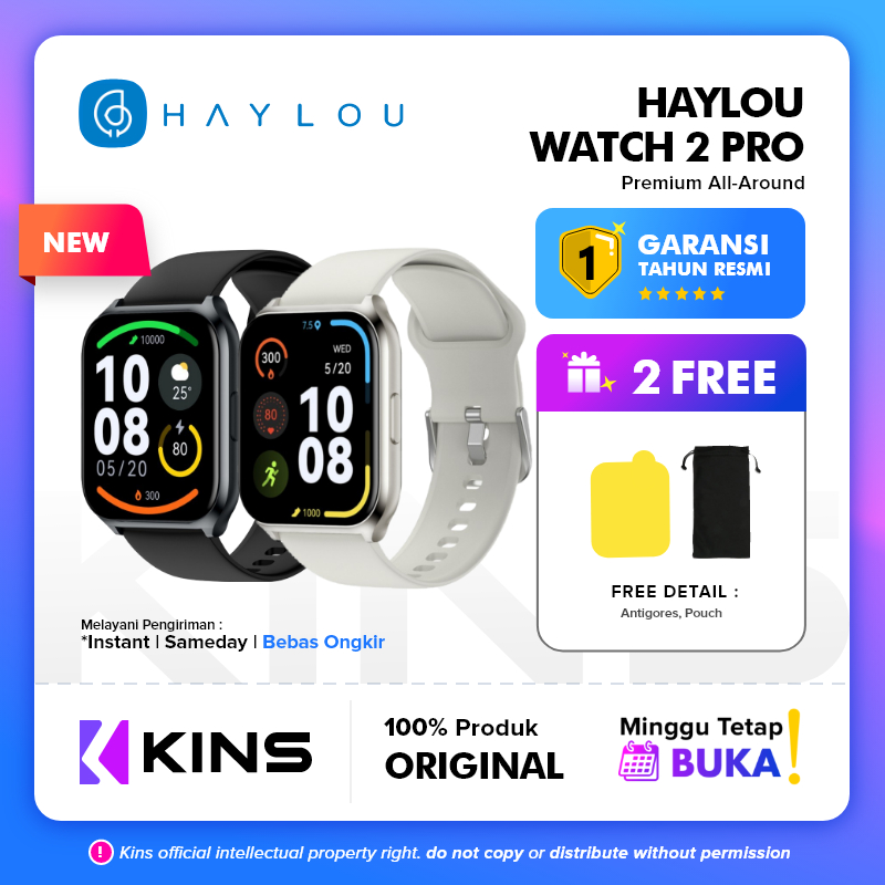 Haylou Watch 2 Pro Smartwatch IP68 SpO2 1.85&quot; Display LS02 PRO