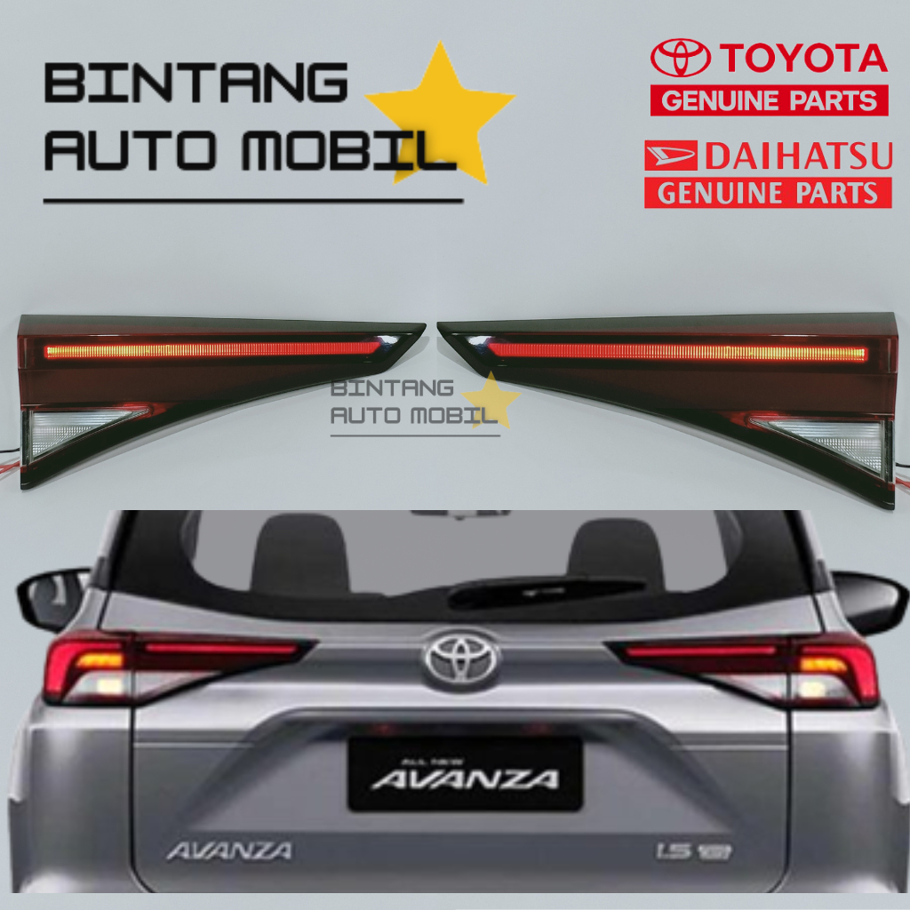 Lampu Reflektor Bagasi Avanza 2022 PART TD20/Reflektor Bagasi Xenia 2022 Original