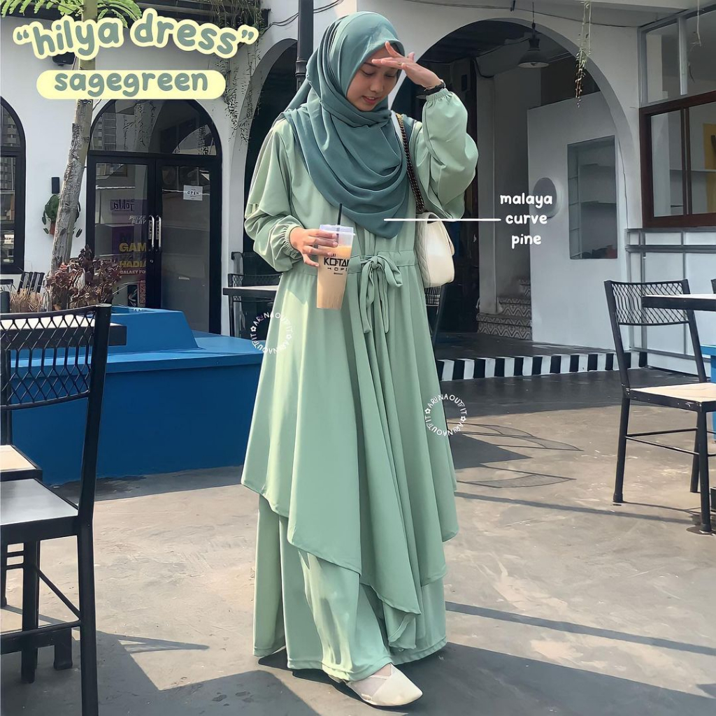 HILYA DRESS BY ARUNAOUTFIT