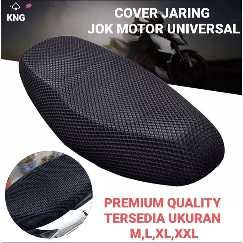 Sarung Jok Anti Panas / Jaring Jok Motor Universal / Tutup Jok Motor Anti Panas