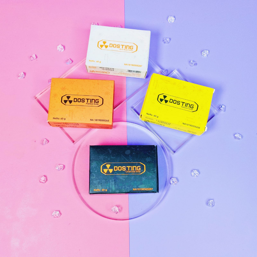 SABUN DOSTING BPOM/ SABUN PEMUTIH BADAN BPOM