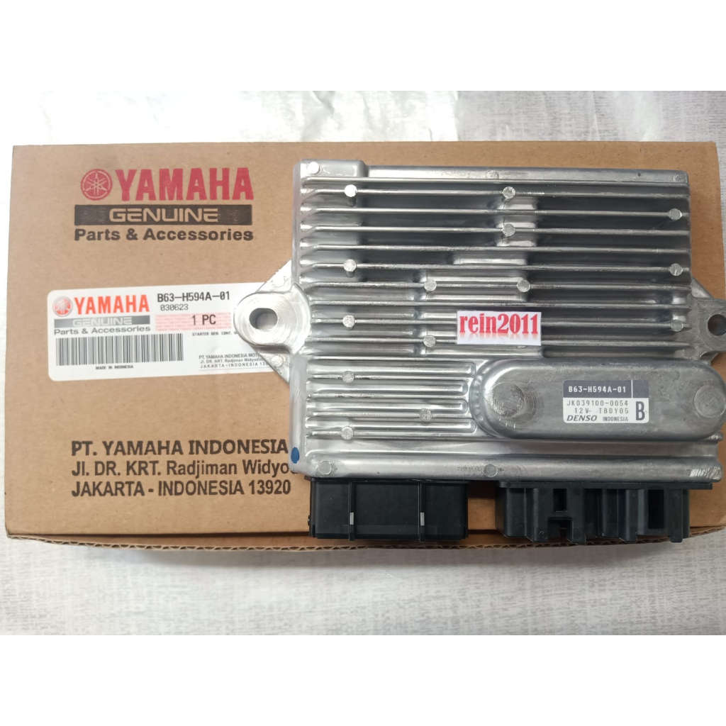 ECU SGCU AEROX 155 VVA NON KEYLESS ASLI ORIGINAL YAMAHA B63 H594A 01