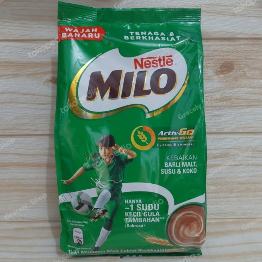 

MILO Activ-Go Bubuk Malt Coklat 1kg Promo