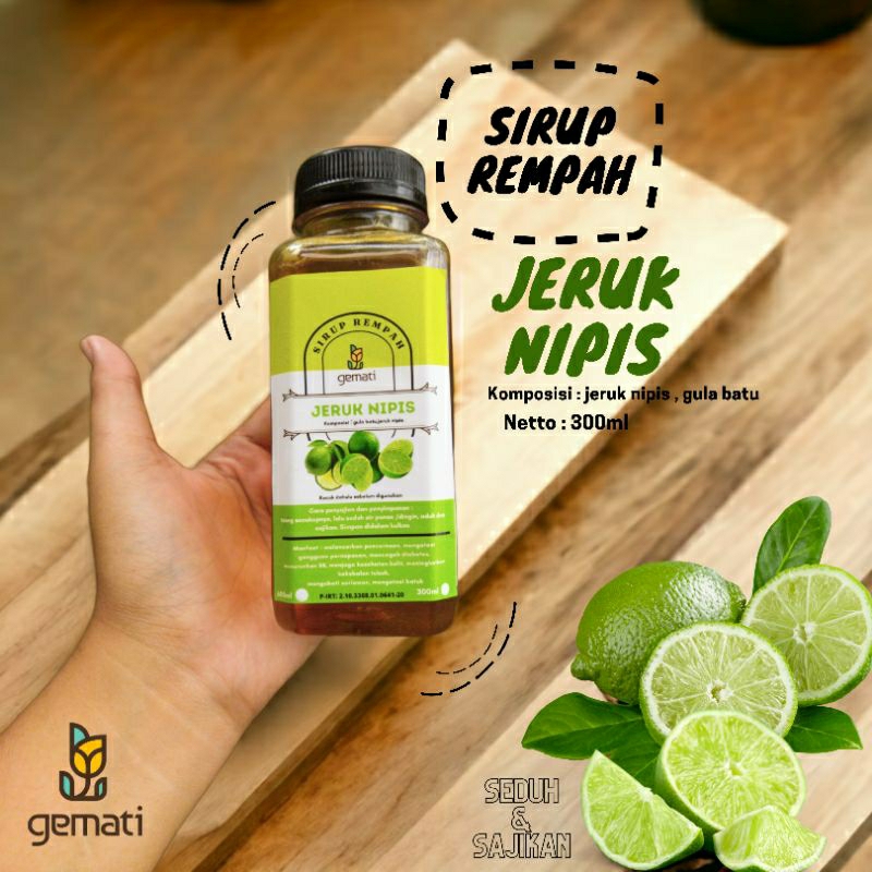 

Sirup Jeruk Nipis plus Gula Batu / sirup rempah praktis tinggal seduh 300ml&600ml