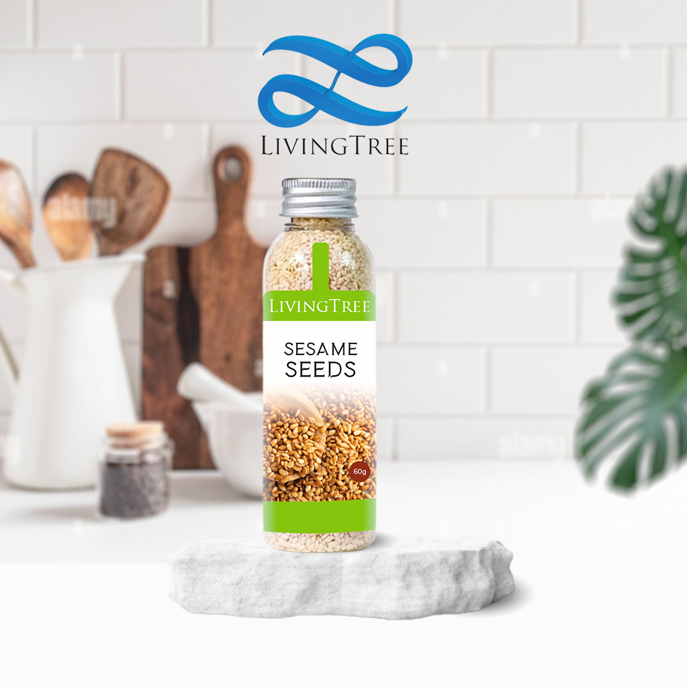 

Wijen Putih 60gr Premium / White Sesame Seeds