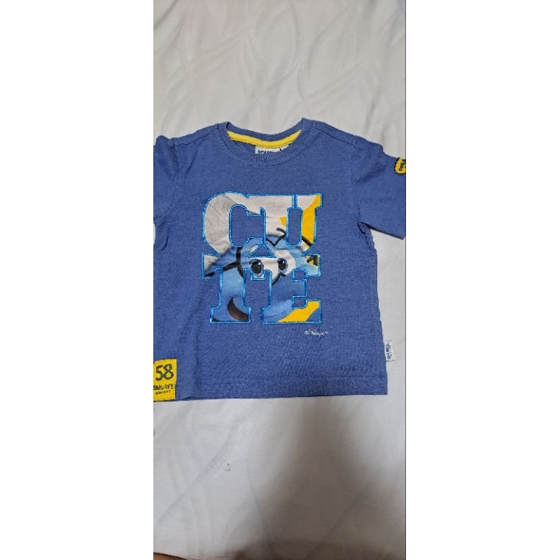 Kaos anak smurf 3thn