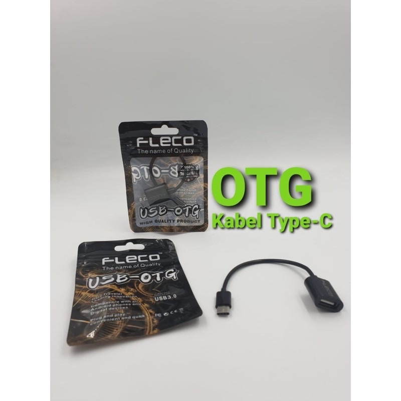 NEW~FLECO OTG-02 Metal Type-C High Speed USB TypeC to USB 3.0 Flash Driver BY SMOLL