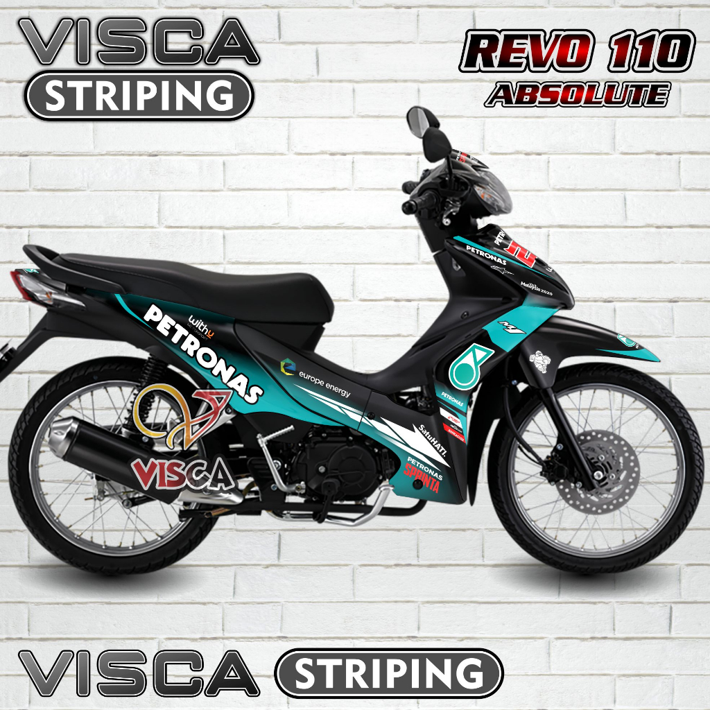 Decal Revo Absolute 110 Full Body - Stiker Revo Absolute 110 Full Body- Dekal Revo Absolute 110 Full