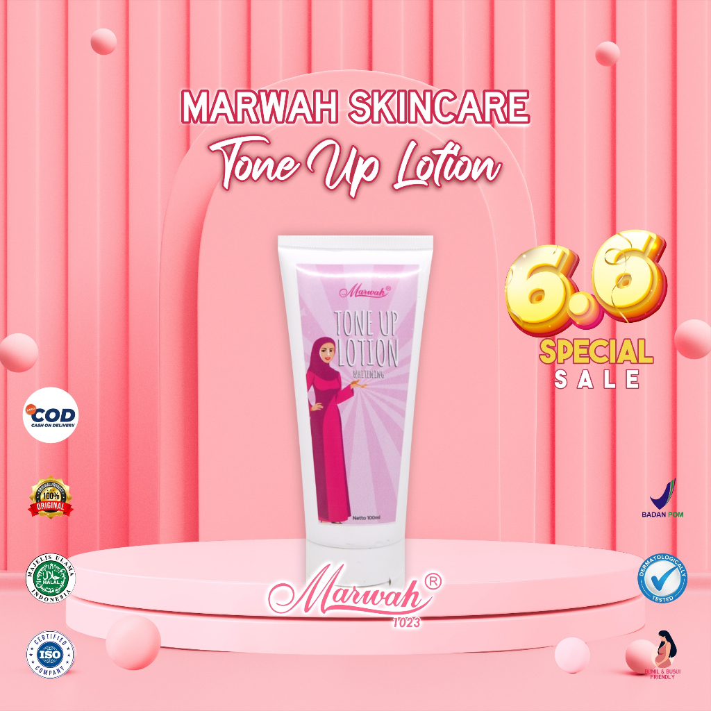 Tone Up Lotion Marwah Skincare | Body Lotion