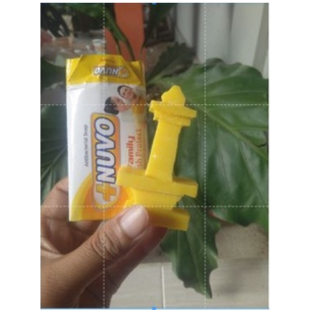 SALE Kerajinan Sabun Ukir Prakarya/ Ukiran Sabun Souvenir sabun bentuk monas /Ukiran sabun Bahan Pra