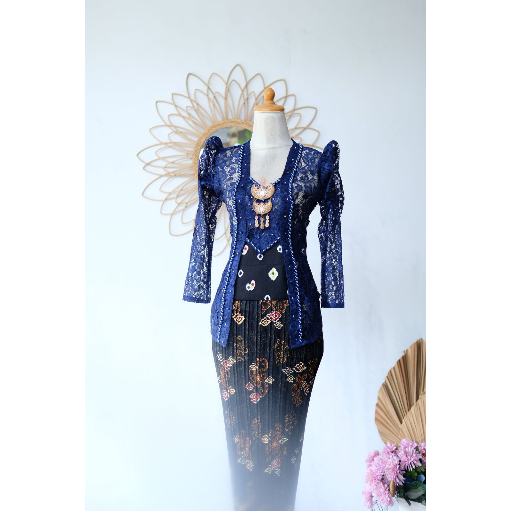 KEBAYA KUTUBARU LENGAN BALON MODERN/ KEBAYA KONDANGAN /KEBAYA MODERN/KEBAYA WISUDA/KEBAYA LAMARAN/KE