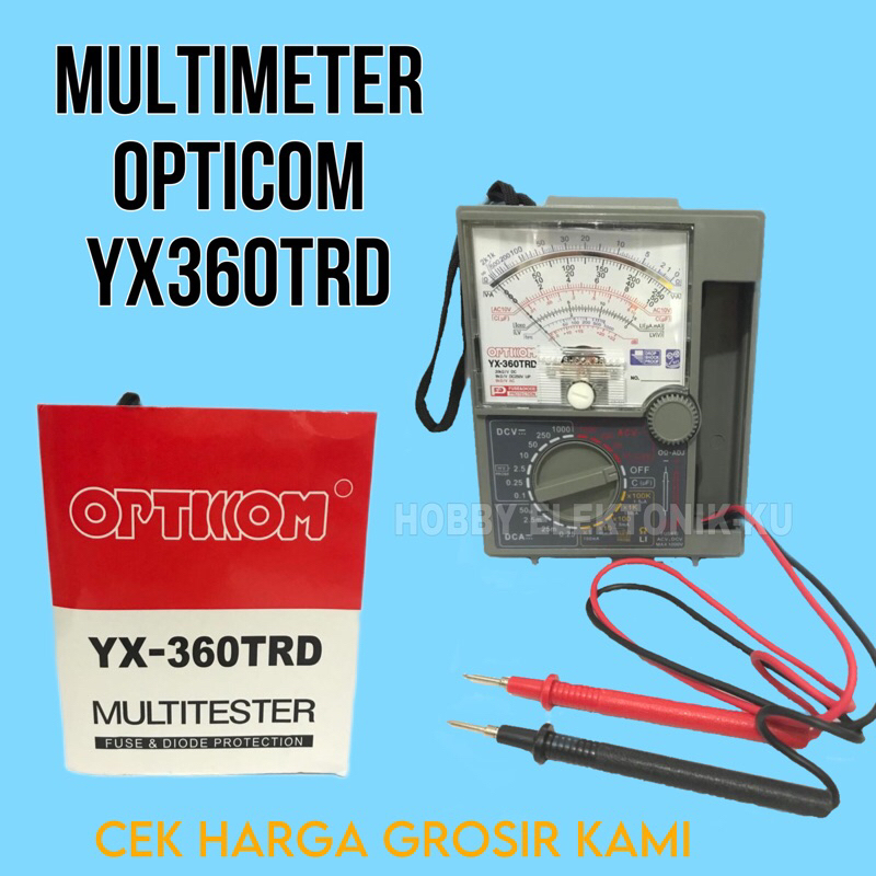 MULTITESTER ANALOG OPTICOM YX360TRD